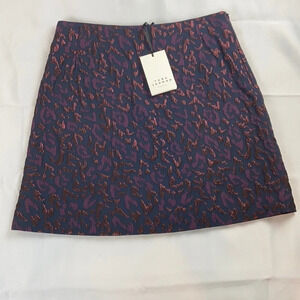 NWT Tara Jarmon Jacquard Venus Skirt Size 38
